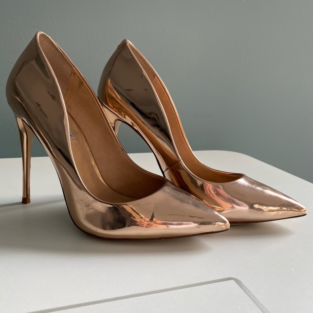 Steve Madden Rose Gold Heels